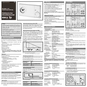 Modes d’emploi pour Oventrop Thermostats