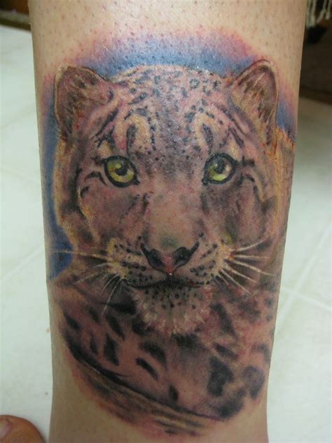 Big Pencil Blog: Snow Leopard Tattoo!