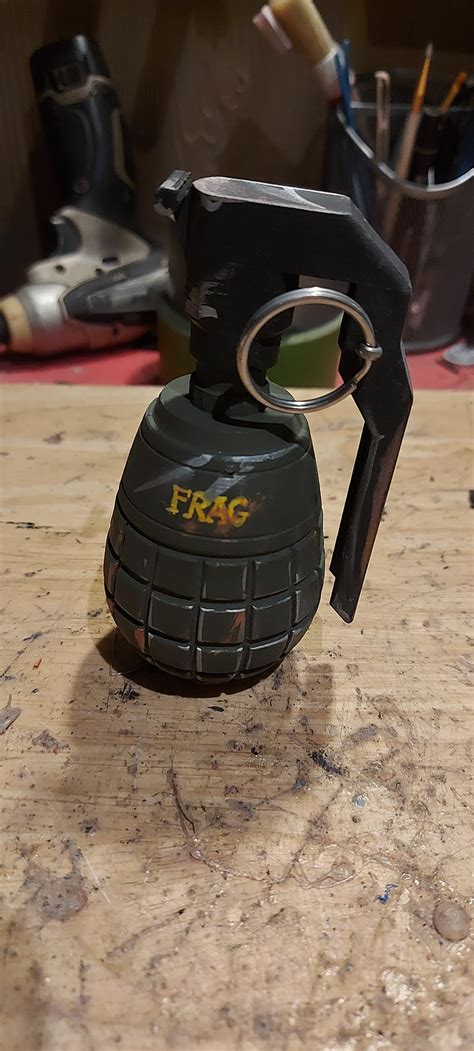 Frag Grenade toy - Zappit Props