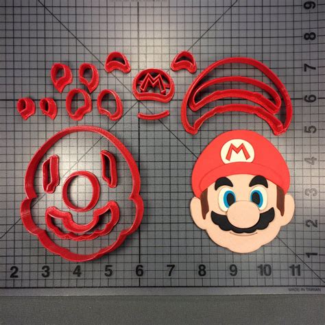 Super Mario - Mario 266-B520 Cookie Cutter Set | JB Cookie Cutters