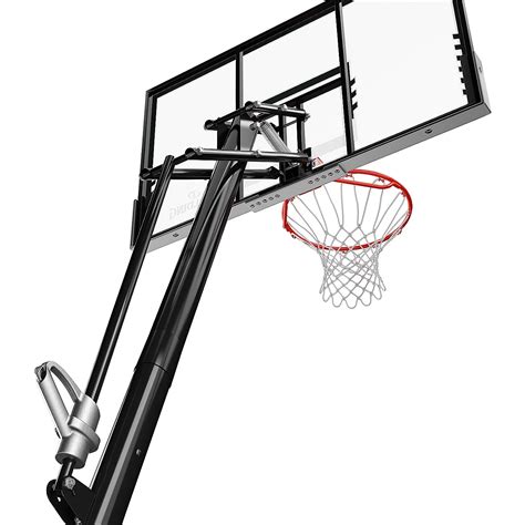 Spalding 54 in Angled Portable Basketball Hoop | Academy