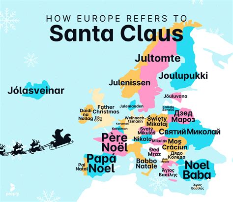 How the World Refers to ‘Santa Claus’