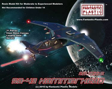 Hammerhead Fighter from "Space: Above & Beyond" by Fantastic Plastic Models - Fantastic Plastic ...