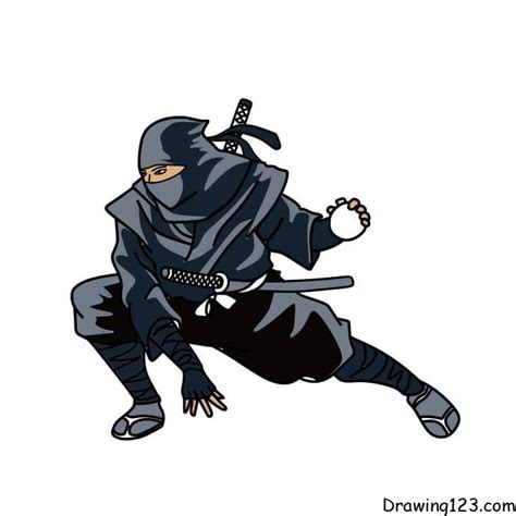 How To Draw A Cool Ninja