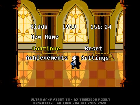 Undertale Ultra Sans Fight: The Game (Unofficial). by TheKiddo - Game Jolt