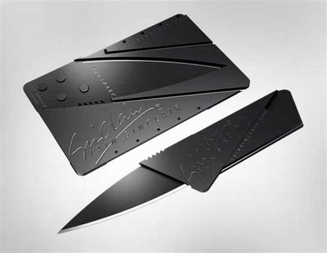 Credit Card Sized Folding Knife