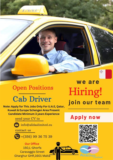 Cab Driver - Ali & Das Ltd | Employment Outsourcing