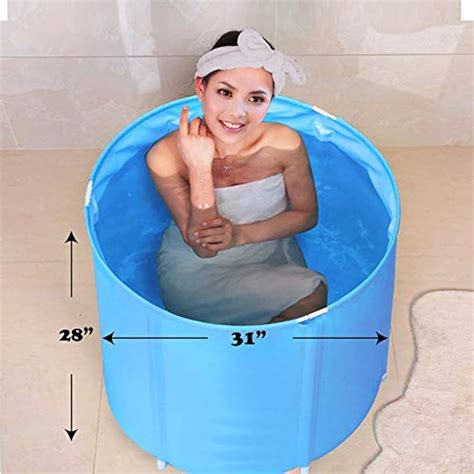 Portable Plastic Freestanding Bathtubs Bathtub, Folding Spa BathTub For Adults, | eBay