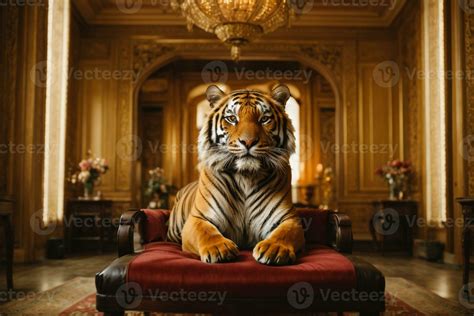 bengal tiger wallpaper ai generated 33130417 Stock Photo at Vecteezy