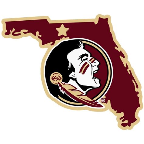 Florida State Seminoles Home State Vinyl Logo Magnet in 2021 | Florida state seminoles, Florida ...