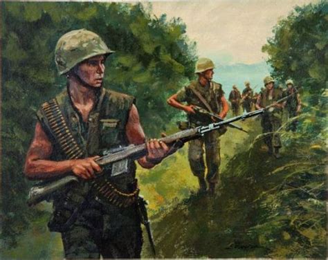 Artwork of the Vietnam War – Cherries – A Vietnam War Novel