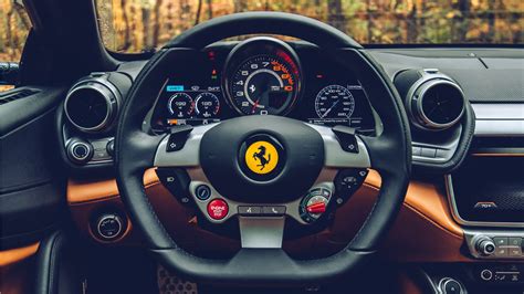 Ferrari GTC4Lusso T Interior Wallpaper | HD Car Wallpapers | ID #12958