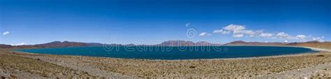 Full Views of Lake Rakshastal: Travelling in Tibet Stock Image - Image ...