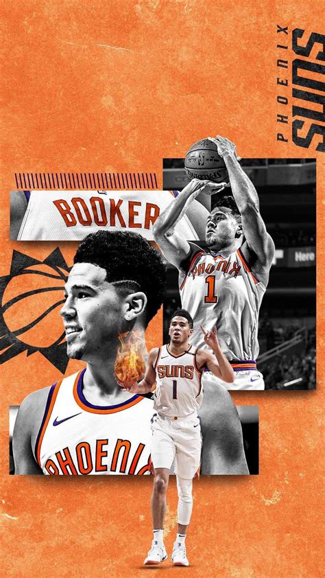 Devin Booker Wallpapers - iXpap in 2022 | Sports graphics, Sports ...