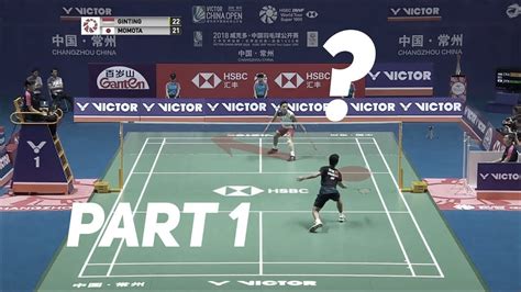 Ginting vs. Momota - Offense vs. Defense? Badminton Singles Strategy Explained (Part 1) - YouTube