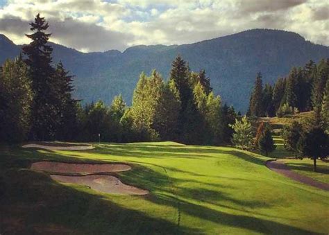 Chateau Whistler Golf Club Tee Times - Whistler BC