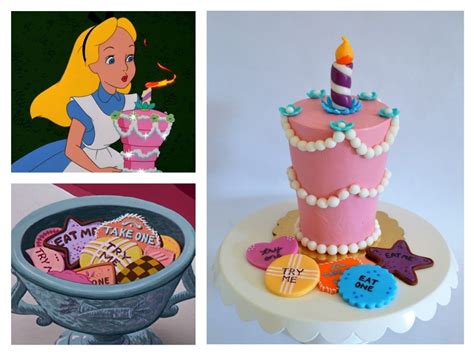 alice in wonderland 'unbirthday cake'. smash cake with fondant 'try me' faux cookie… | First ...