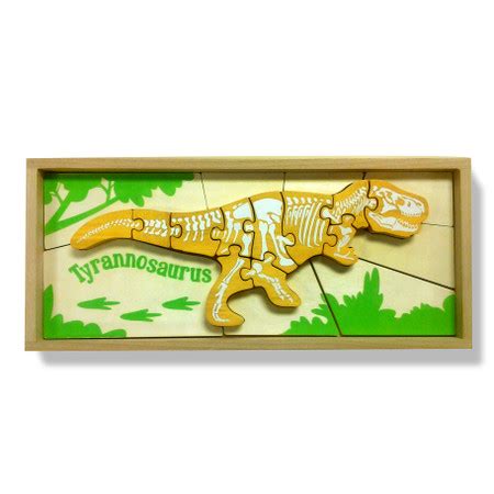 Dino Skeleton Puzzle- Tyrannosaurus - Love of Character