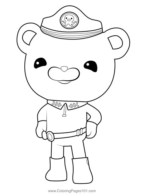 Octonauts Captain Barnacles Coloring Pages at webchrisblog Blog