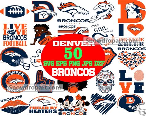 50 Denver Broncos Svg Bundle, Denver Broncos Svg, Denver Broncos Logo ...