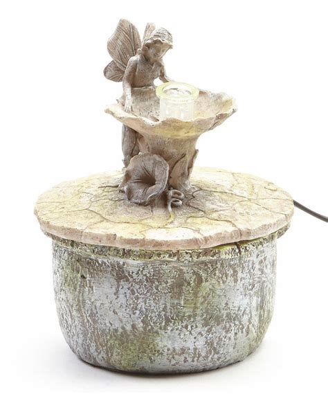 Look at this #zulilyfind! Fairy Fountain Garden Décor by Wholesale Fairy Gardens #zulilyfinds ...