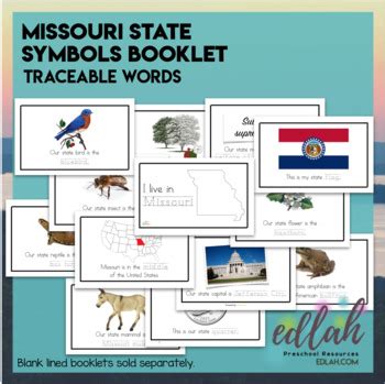 Missouri State Symbols Booklet by Melissa Schaper | TpT