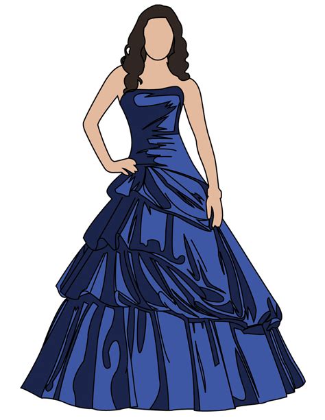 Vectored Prom Dress by icantunloveyou on DeviantArt