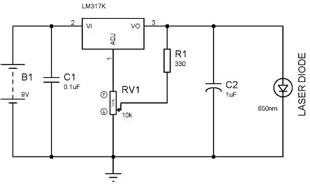 Laser Diode d) Laser Diode Driver Circuit | Download Scientific Diagram