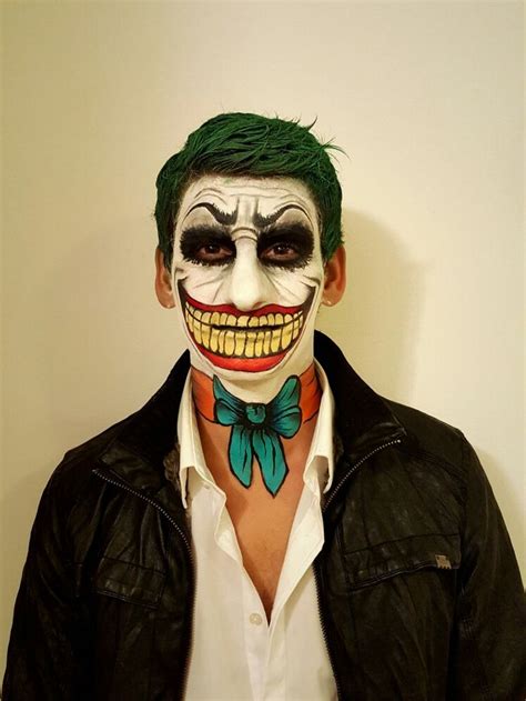 Joker Face Painting by me 💖💖 Art By Natalija | Joker face paint, Face painting, Joker face