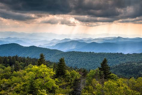 Summer in the Mountains - Blue Ridge Parkway Photography Landscape by Dave Allen