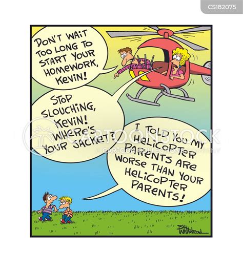 Helicopter Parents Cartoons and Comics - funny pictures from CartoonStock