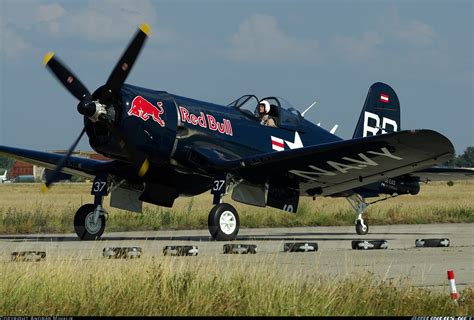 Vought F4U-4 Corsair - Red Bull (The Flying Bulls) | Aviation Photo ...