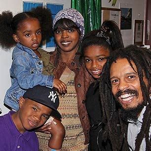 Lauryn Hill And Rohan Marley | Celebrity moms, Celebrity families ...