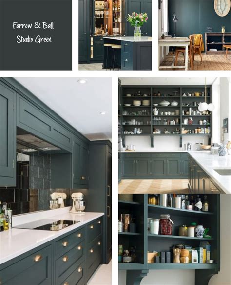 Farrow & Ball Studio Green - Interiors By Color