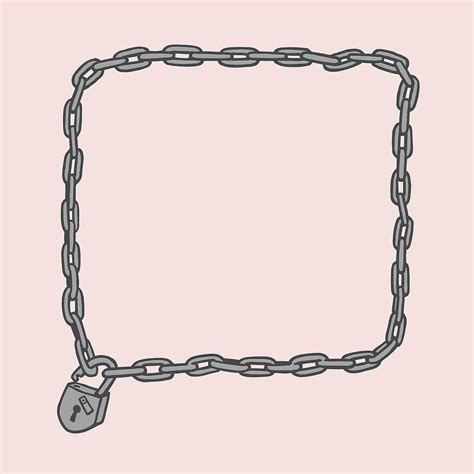 Chain and Lock Drawing by CSA Images - Fine Art America