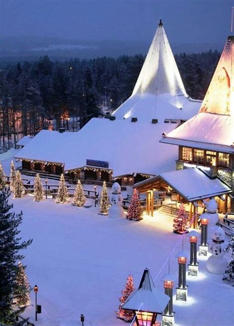 Santa Claus village, Finland | Places that makes me Happy | Pinterest