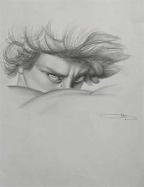 Fallen Angel sketch Drawing by Yassine Bel - Fine Art America