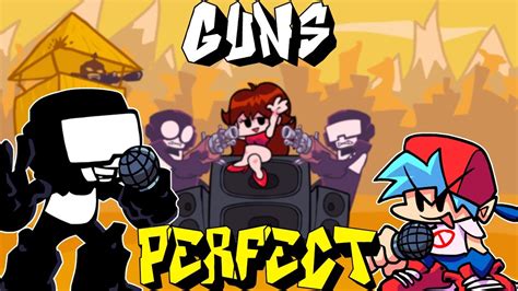 Friday Night Funkin' - Perfect Combo - Guns [HARD] (Week 7) - YouTube