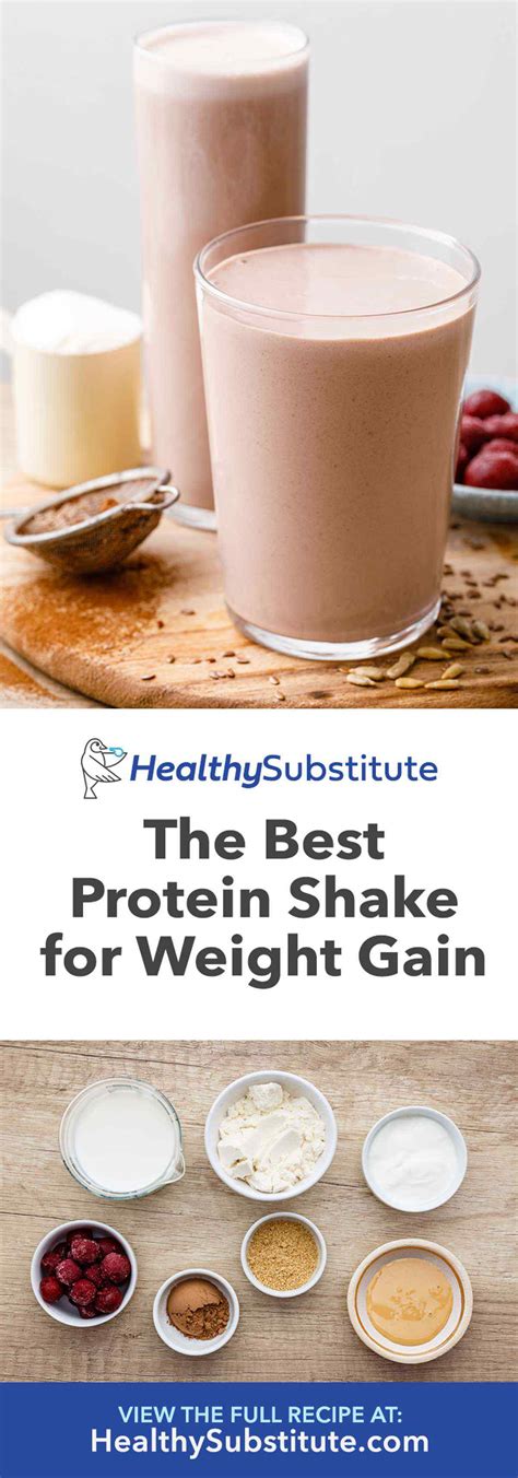 Best Protein Shakes For Weight Gain - Crazy Juicer