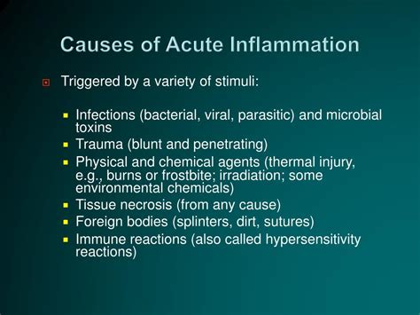 PPT - Inflammation and Repair PowerPoint Presentation - ID:727387