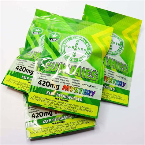 420MG CBD MYSTERY GUMMIES - Oh My Buds