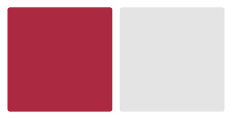 IUP Crimson Hawks Color Codes Hex, RGB, and CMYK - Team Color Codes