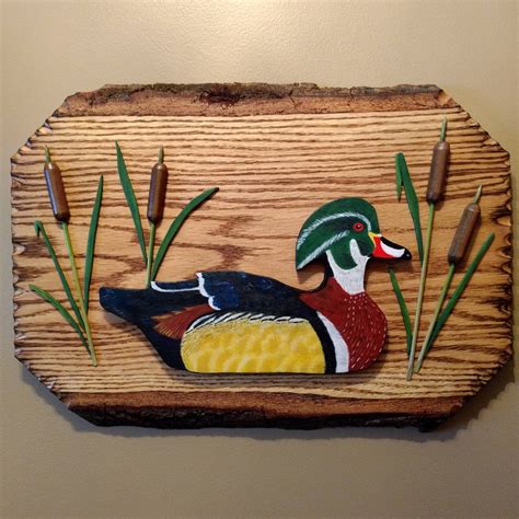 Wood Duck Wall Art 3D Wood Duck Wall Hanging Wood Duck With | Etsy