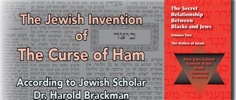 Curse of Ham: ‘No Denying’ it is a JEWISH INVENTION – Nation of Islam Research Group