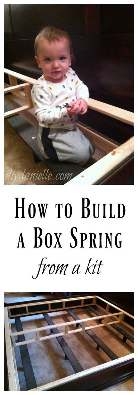 DIY Box Spring | Box spring, Diy box, Box spring bed