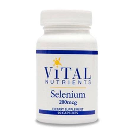 Selenium 200mcg Vital Nutrients - Collaborative Natural Health Partners