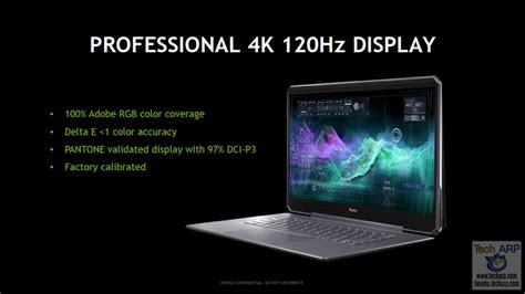 The NVIDIA ACE Design For Creator Laptops Explained! | Tech ARP