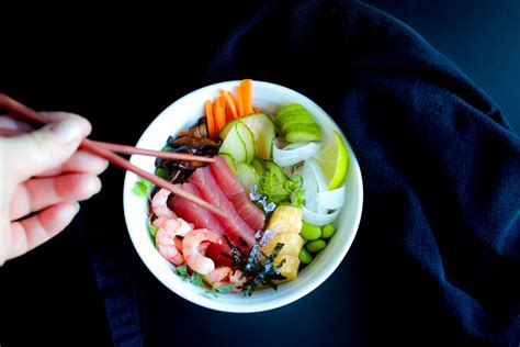 Chirashi Sushi Bowl Recipe (Chirashizushi) West Coast Kitchen Garden