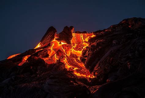 Kilauea Volcano Eruption History