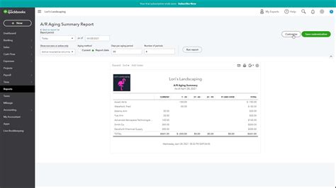How to Customize a Report in QuickBooks Online - Instructions